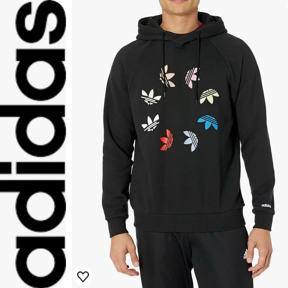 NWT Men’s Adidas Adicolor Shattered Trefoil Hoodie L